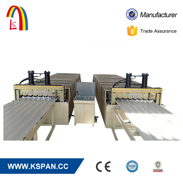 Roof and wall roll forming machine